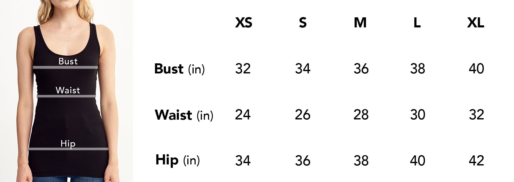 Size Chart | ELLA JAYMS